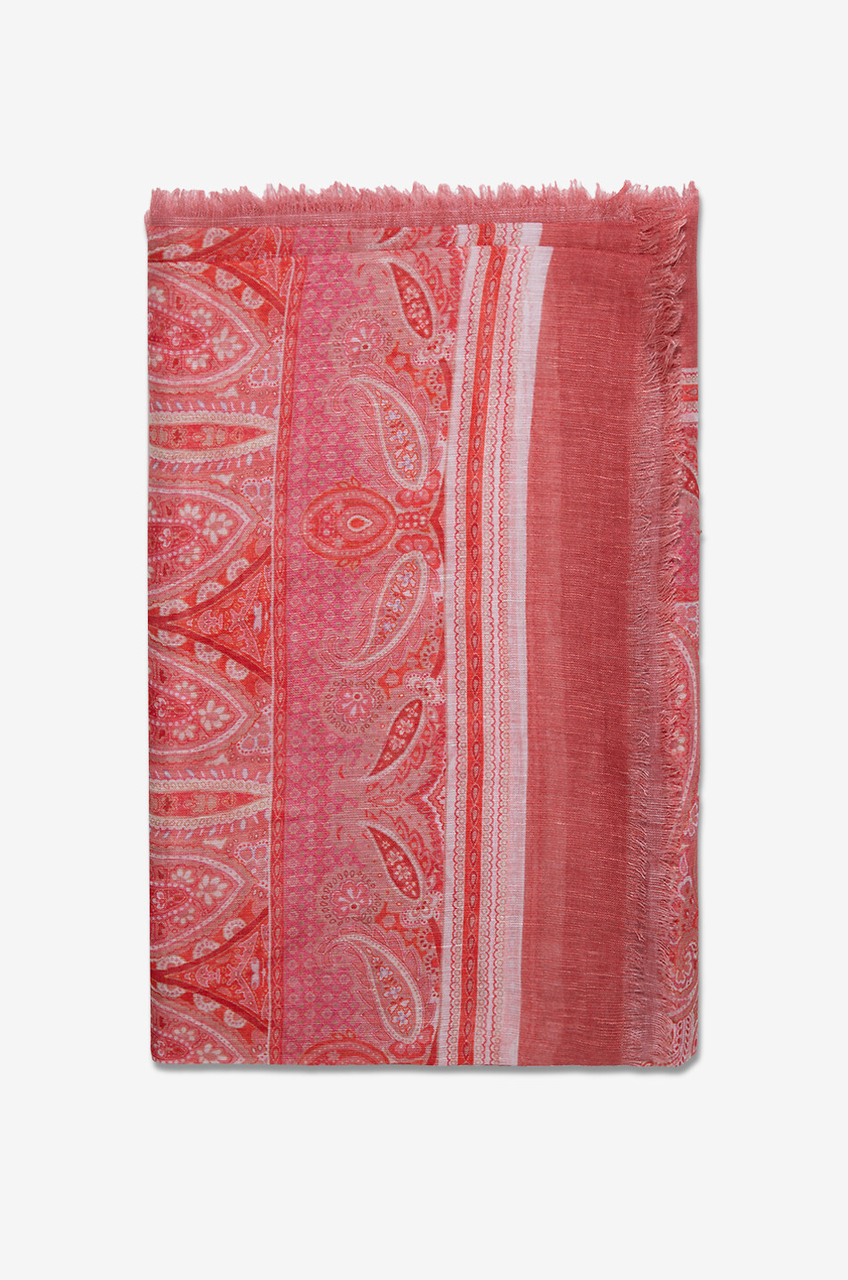 Carré en modal lin et soie Sicily