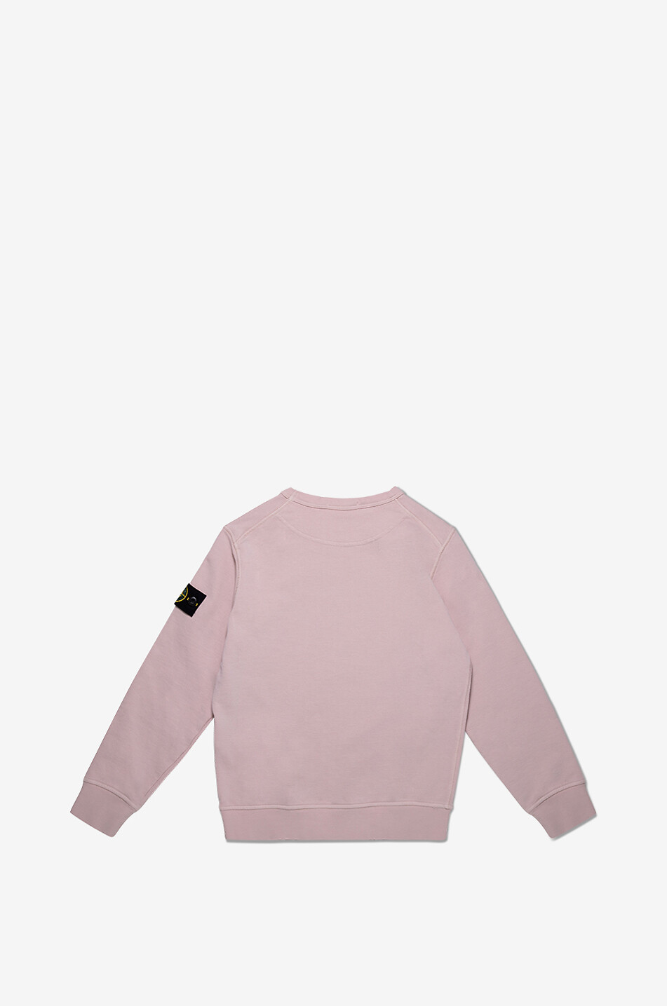 STONE ISLAND JUNIOR Sweat-shirt à col rond en coton garçon 6100011 Garçon ROSE 2