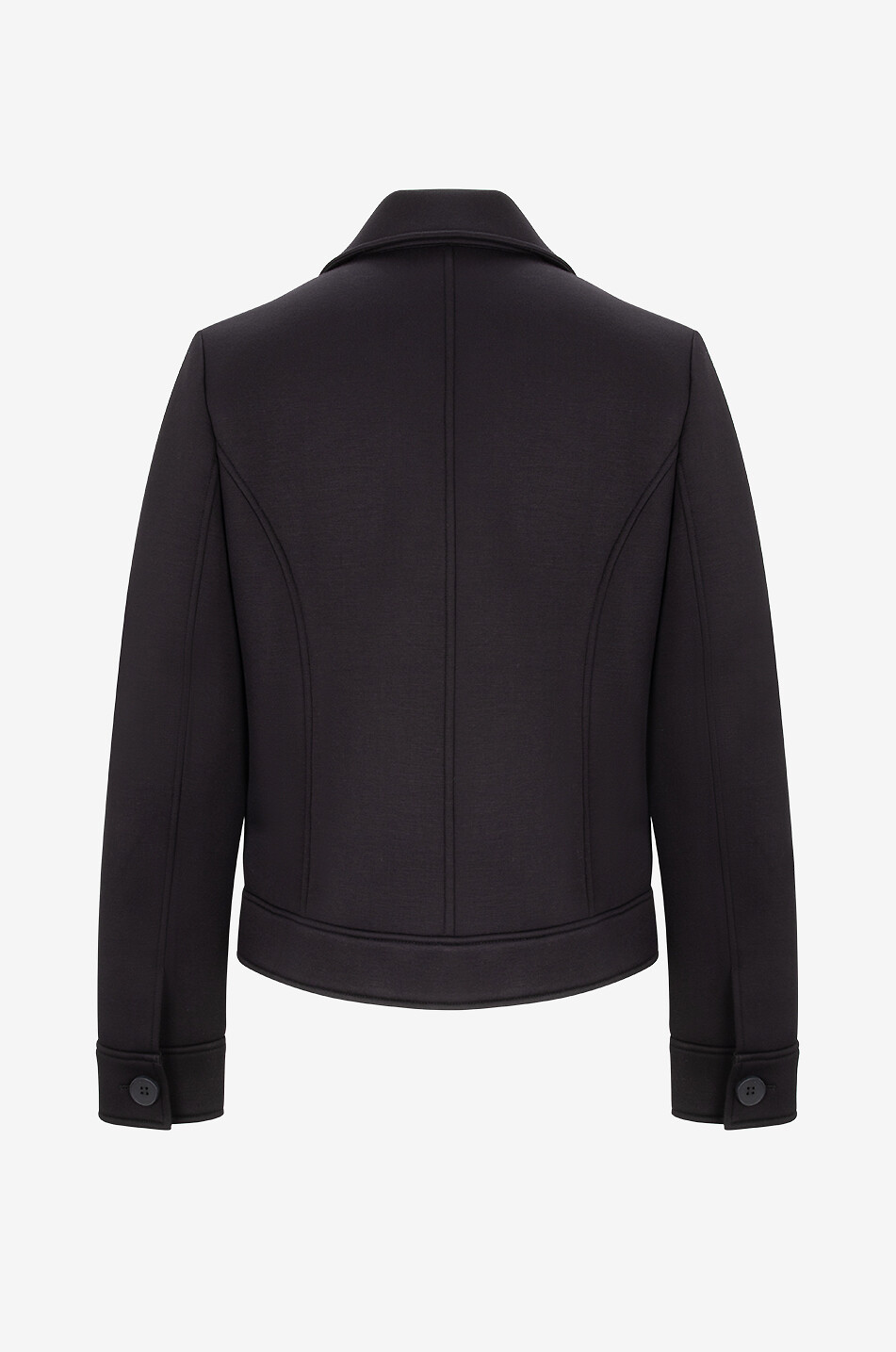 Manteau court à boutonnage double Nickie