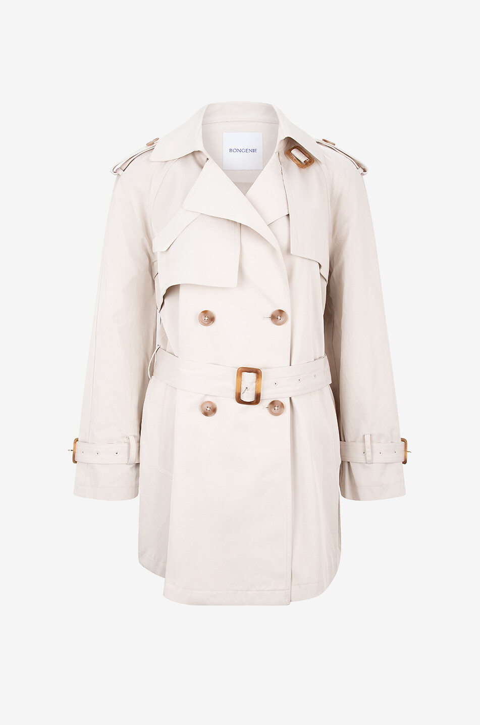 Trench court en coton Alix