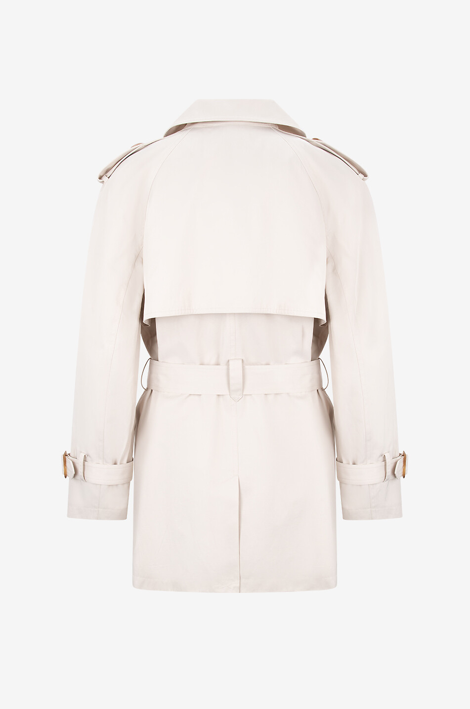 BONGÉNIE Trench court en coton Alix Femme BEIGE 2