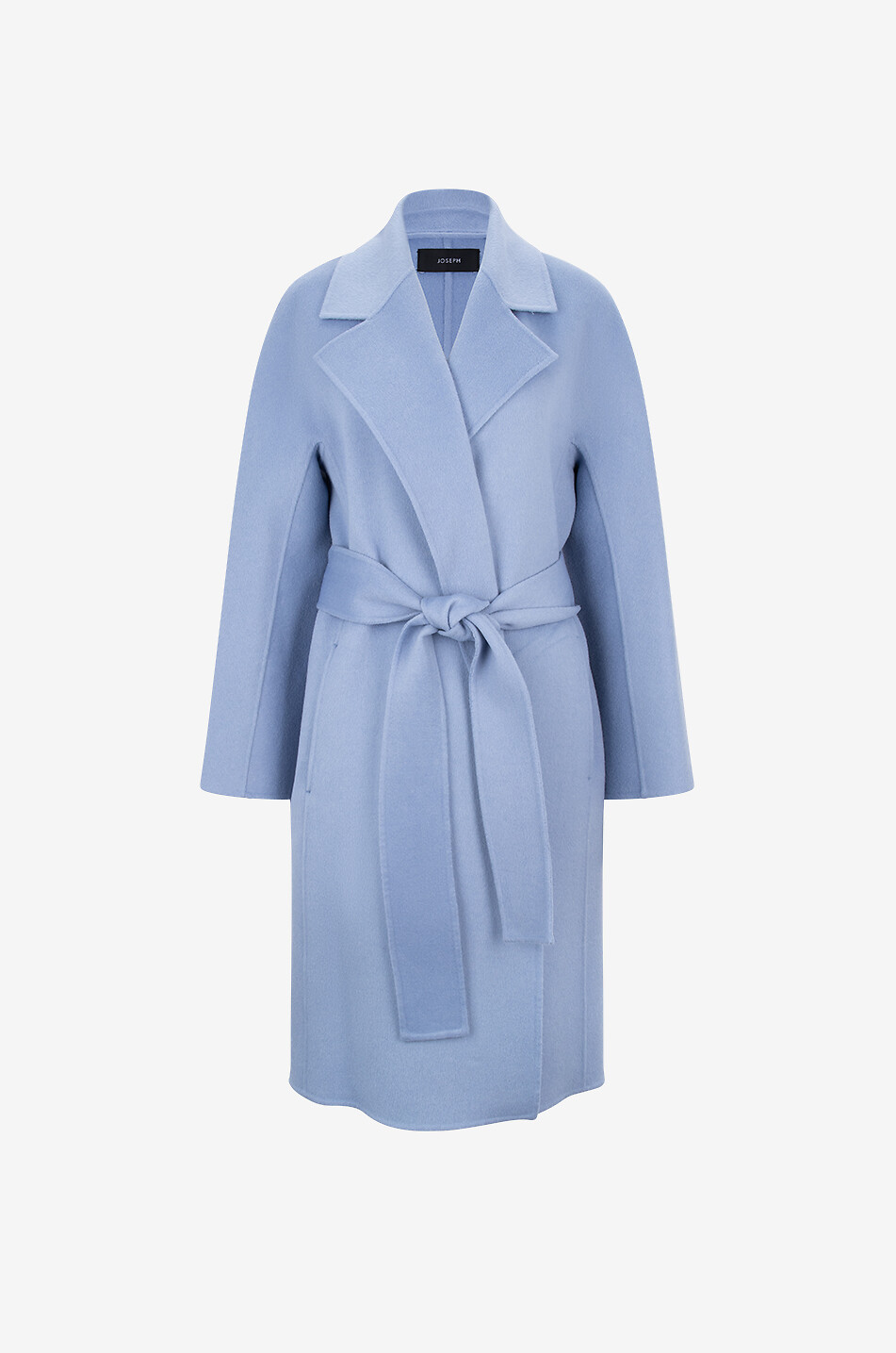 JOSEPH Coasta wool and cashmere coat Women LIGHT BLUE 1