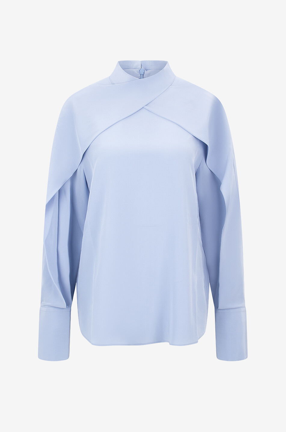 Langärmelige Bluse aus Seide Bailie