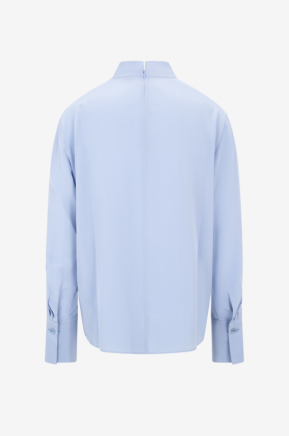 JOSEPH Langärmelige Bluse aus Seide Bailie Damen HELLBLAU 2