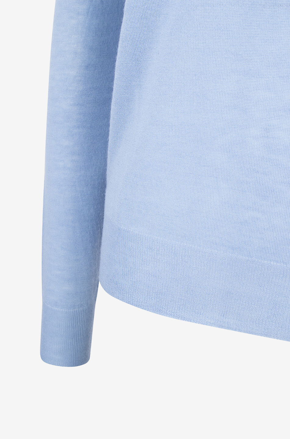 JOSEPH Cashmere V-neck jumper Women LIGHT BLUE 3