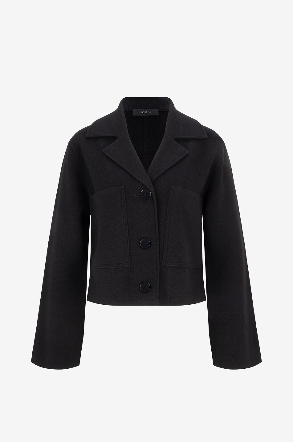 JOSEPH Milano merino wool short jacket Women BLACK 1