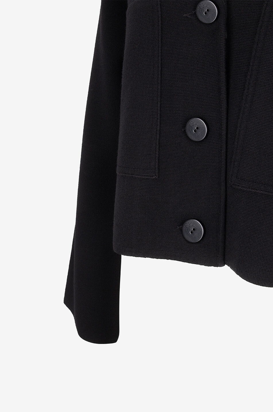 JOSEPH Milano merino wool short jacket Women BLACK 3