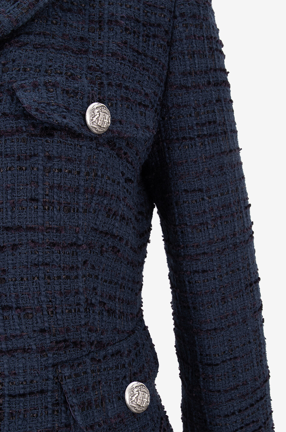 Jewel tweed suit jacket - TAGLIATORE - DARK BLUE - Bongénie