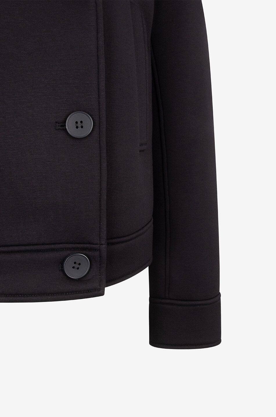 Manteau court à boutonnage double Nickie