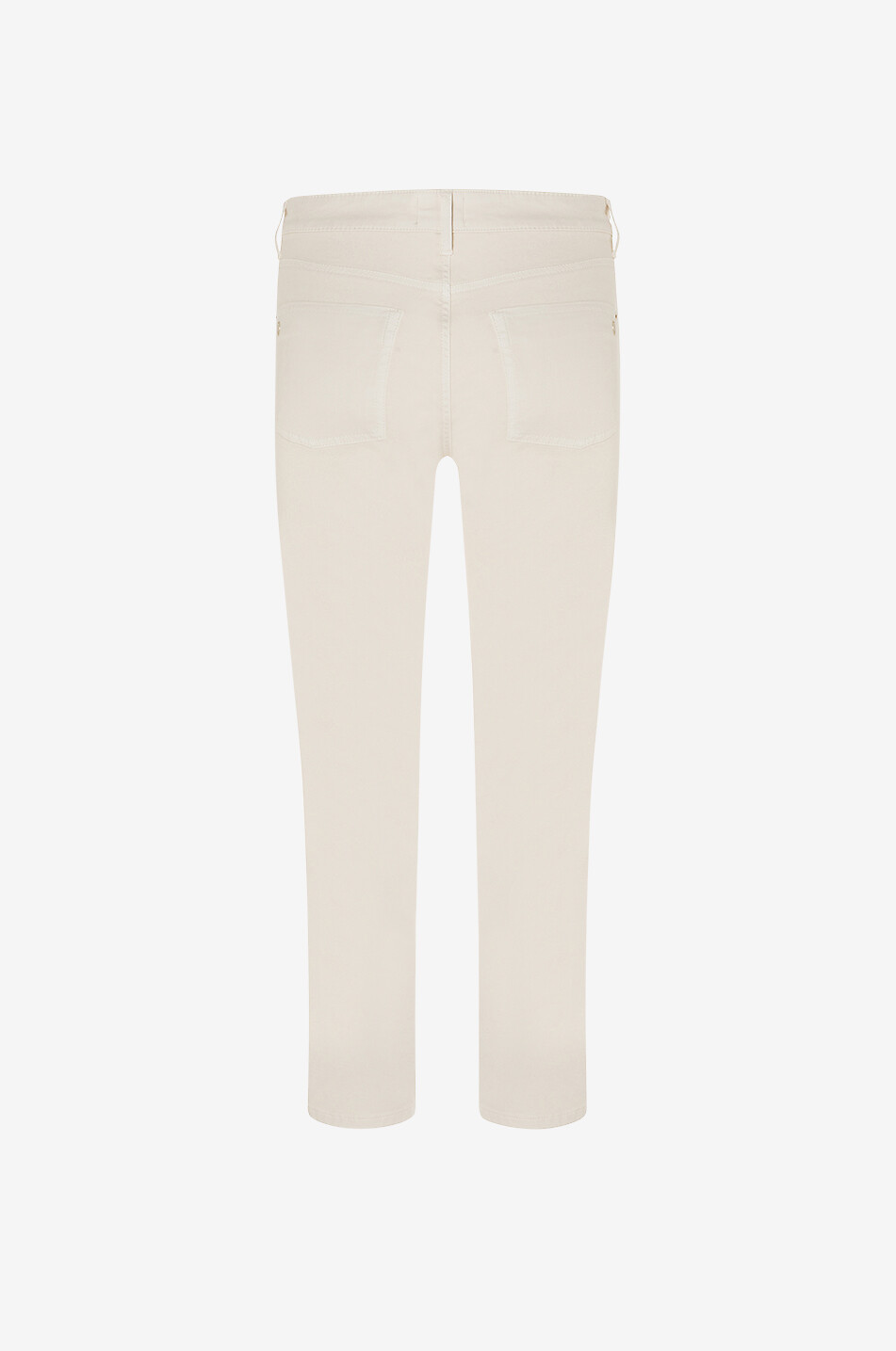 CAMBIO Piper Cropped cotton straight-leg jeans Women EGGSHELL 3