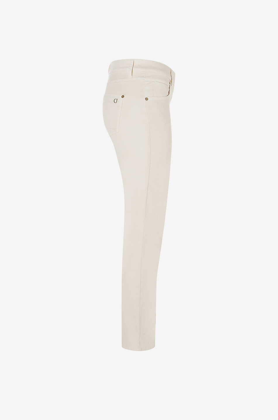 CAMBIO Piper Cropped cotton straight-leg jeans Women EGGSHELL 8