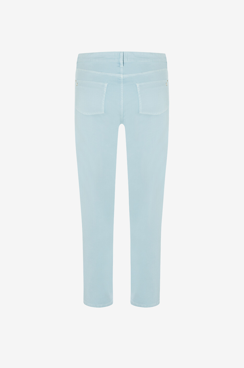CAMBIO Piper Cropped cotton straight-leg jeans Women LIGHT BLUE 2