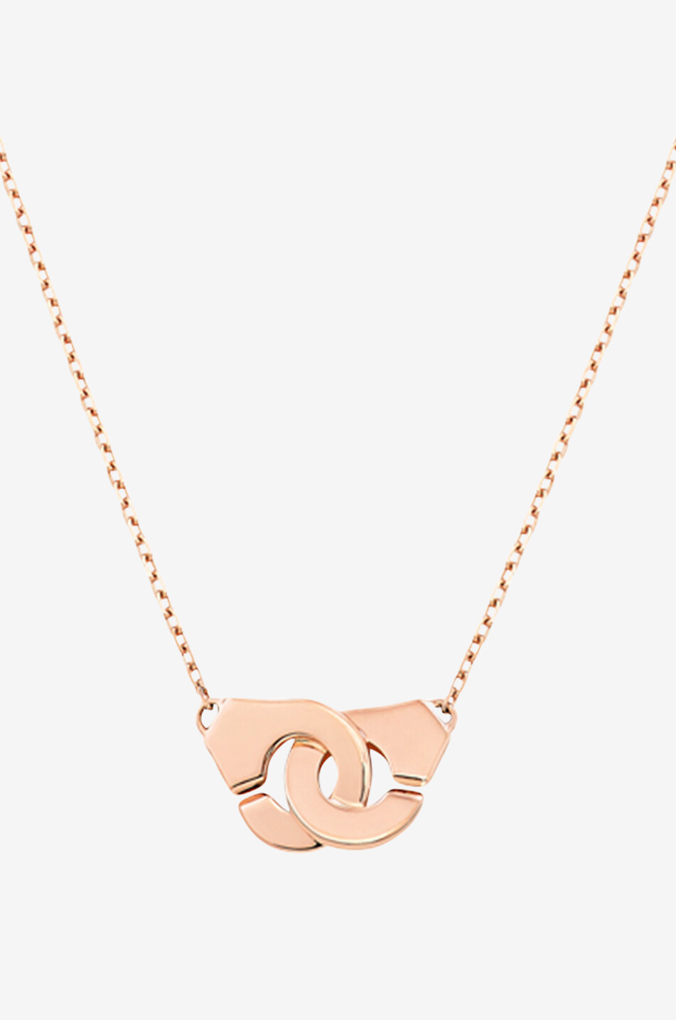 Collier en or rose Menottes R8