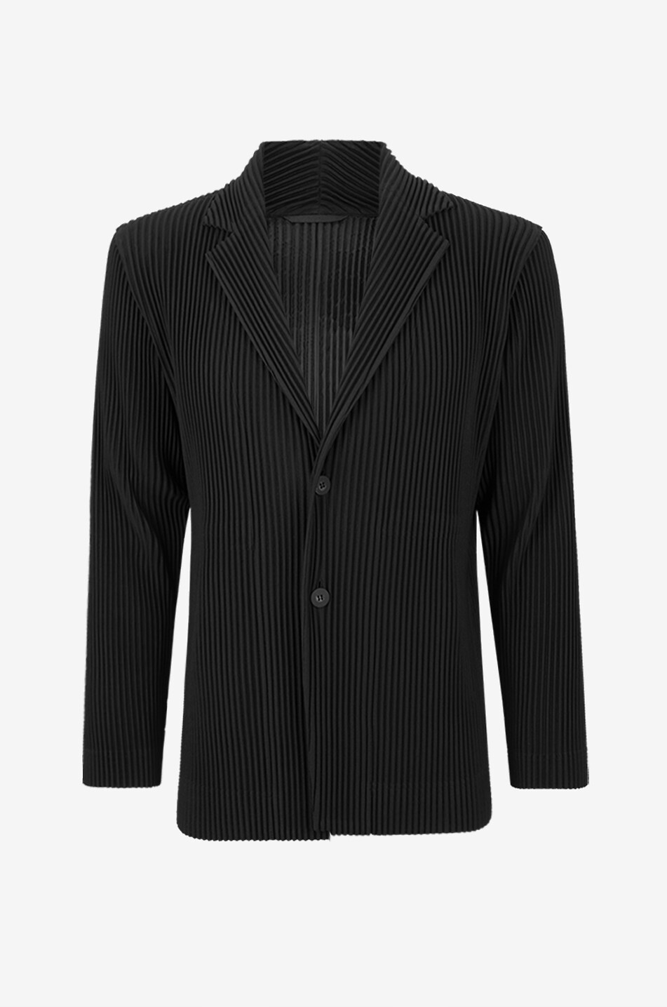 Tailored Pleats single-breasted blazer