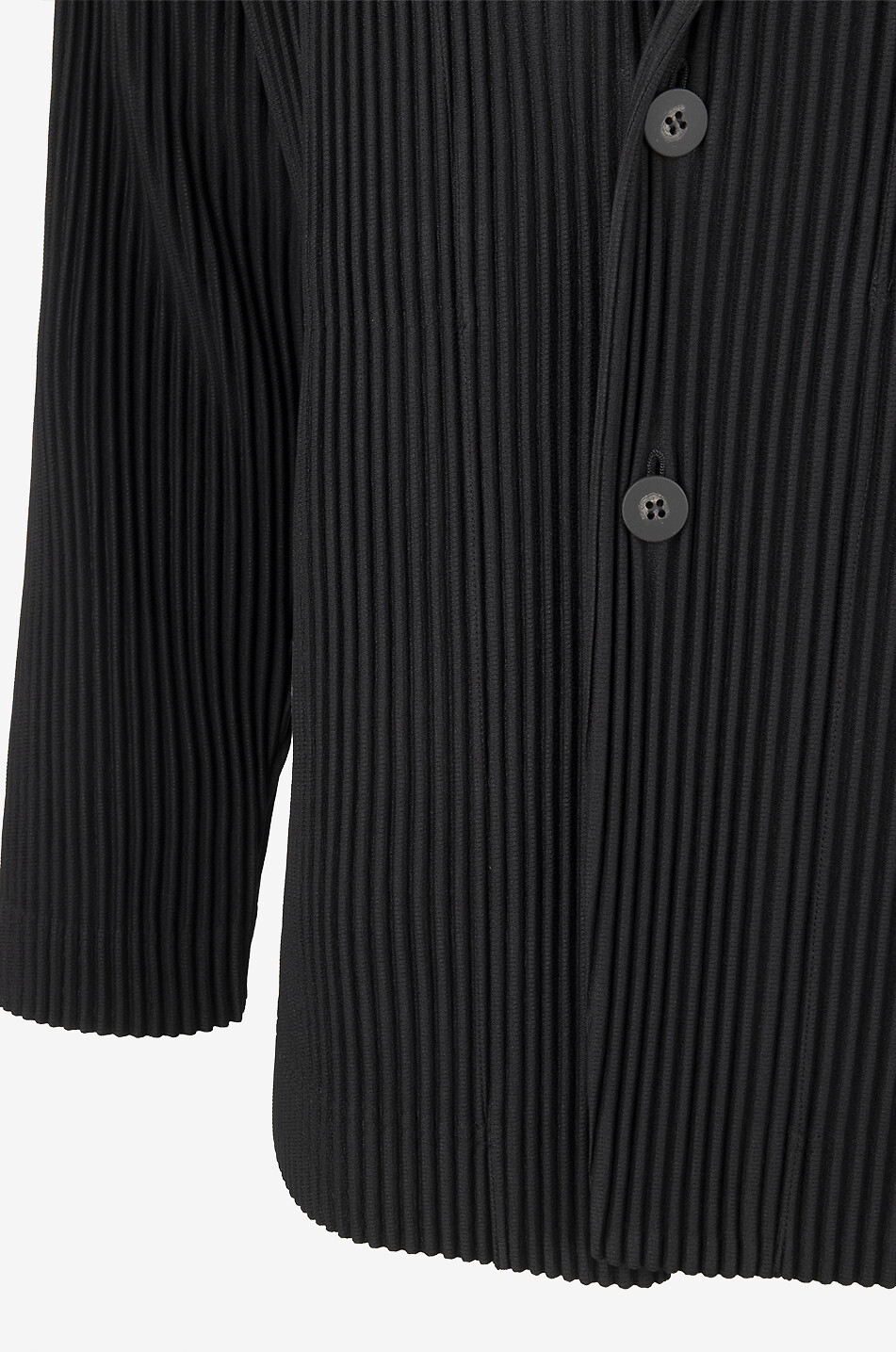 HOMME PLISSÉ ISSEY MIYAKE Tailored Pleats single-breasted blazer Men BLACK 3