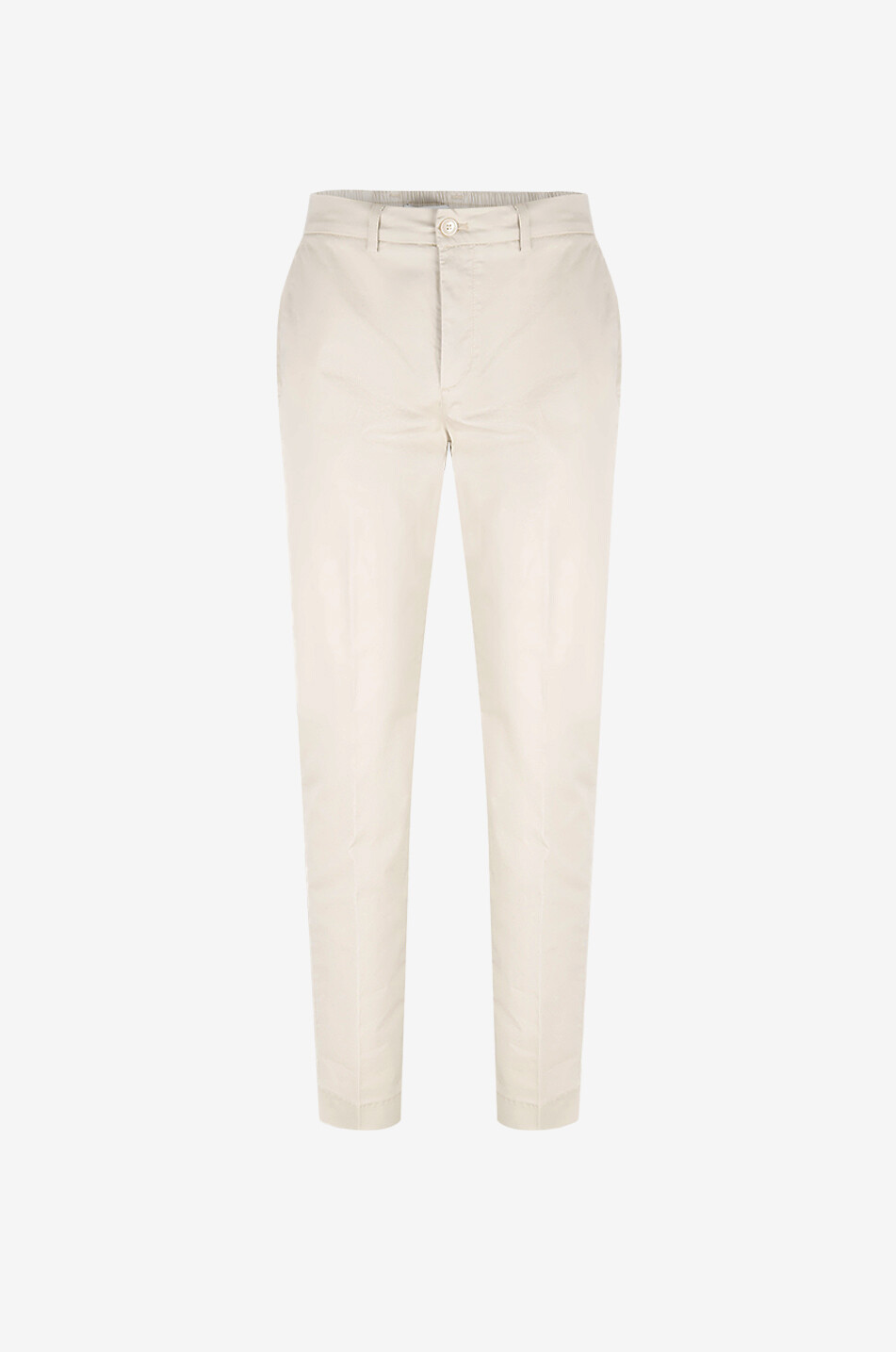 CRUNA Pantalon chino fuselé en coton stretch Soferino Homme BEIGE 1