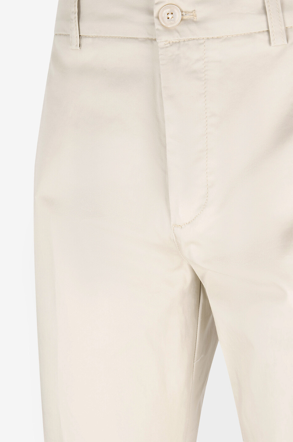 CRUNA Pantalon chino fuselé en coton stretch Soferino Homme BEIGE 3