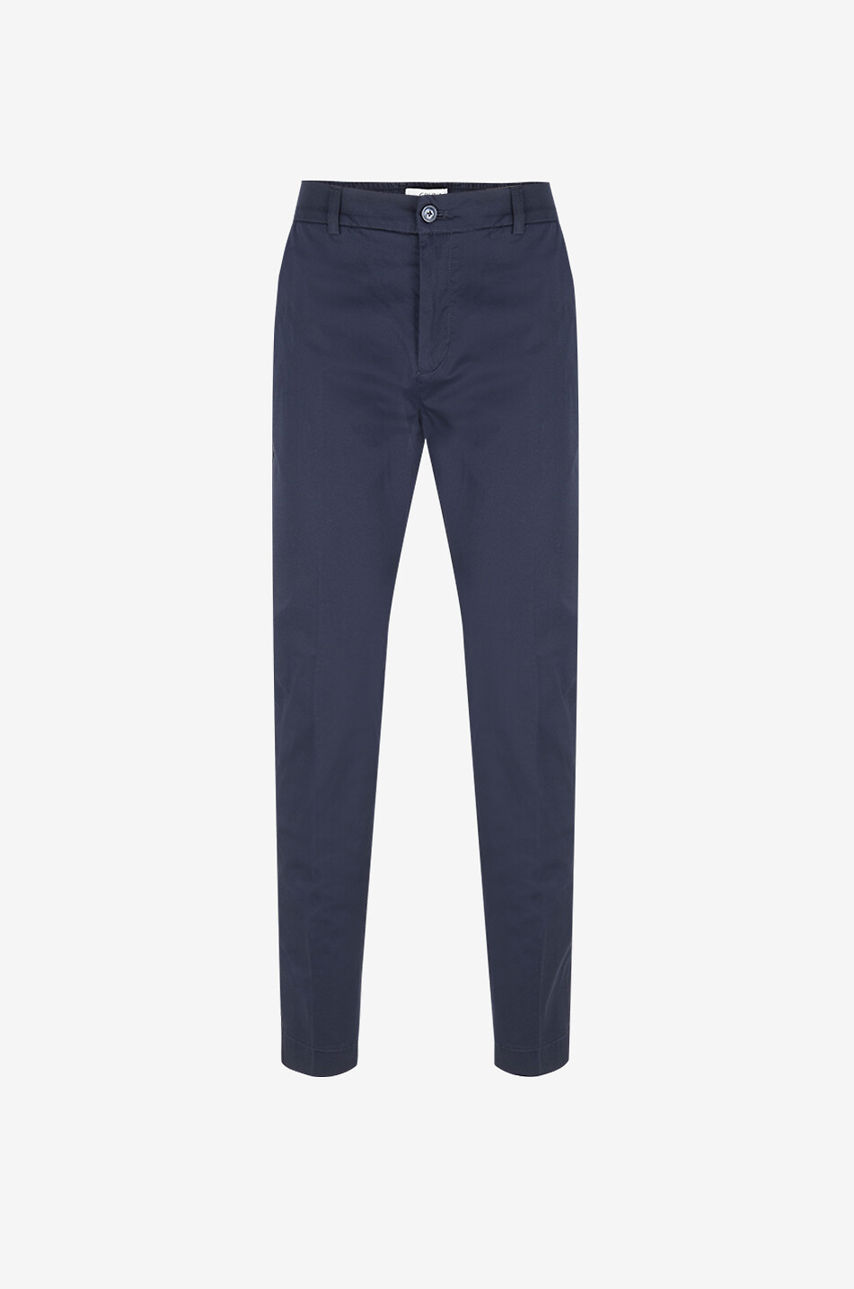 CRUNA Pantalon chino fuselé en coton stretch Soferino Homme BLEU FONCE 1