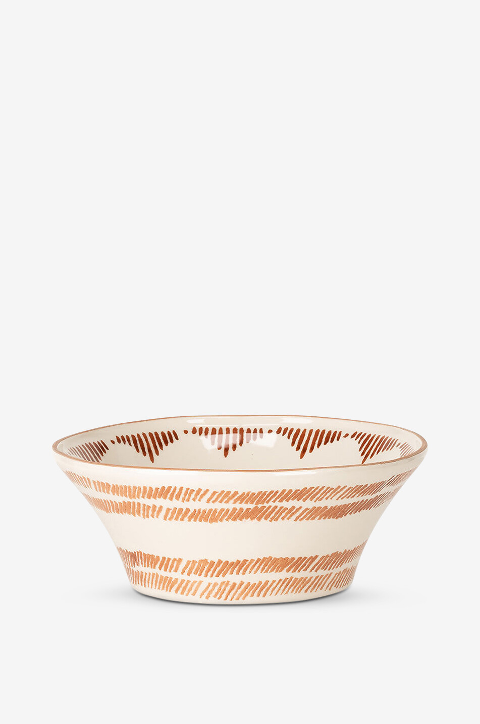 Salatschüssel aus Steingut Naple