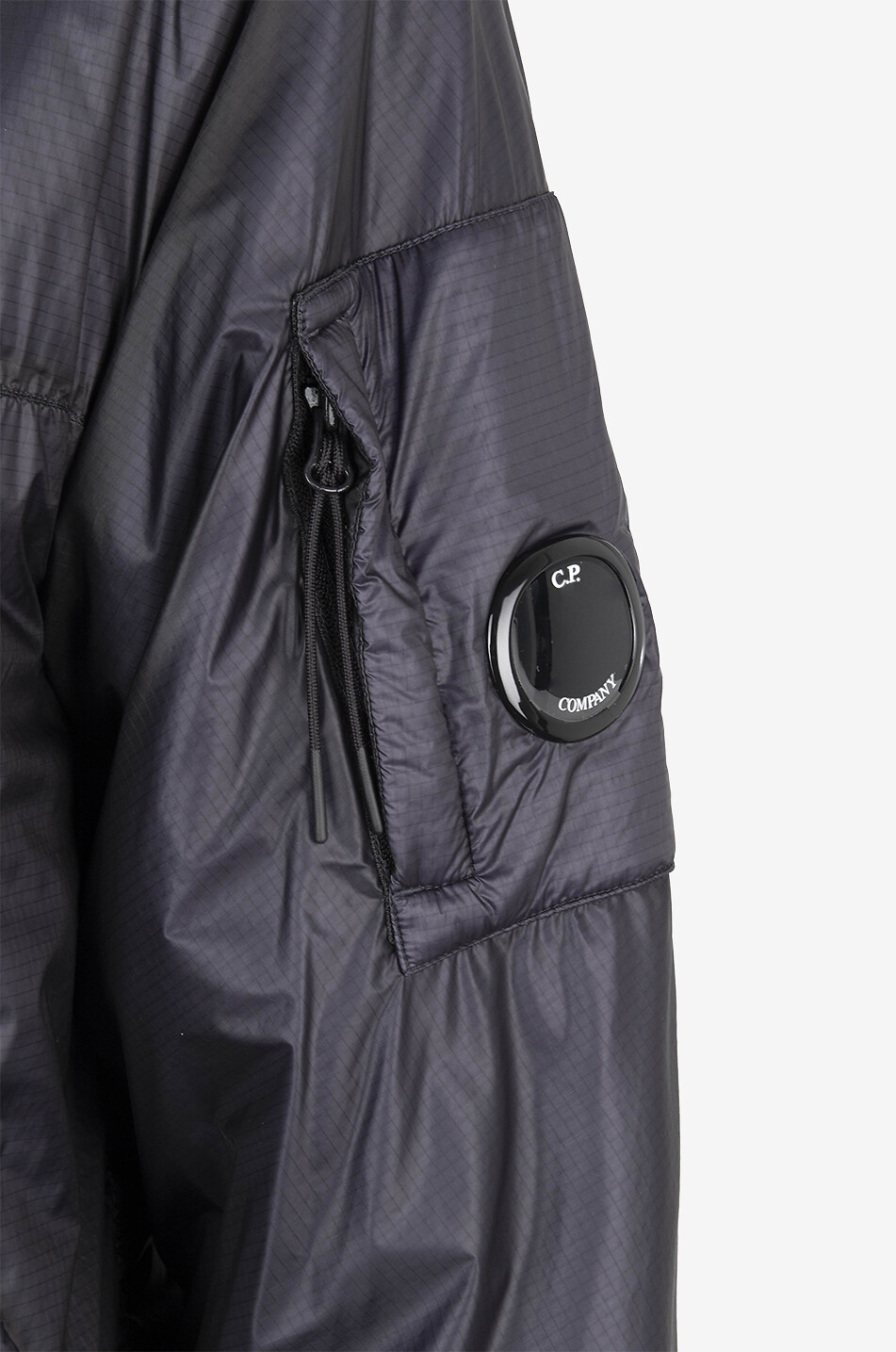 C.P. COMPANY Veste à capuche isolante Nada Shell Homme BLEU FONCE 3