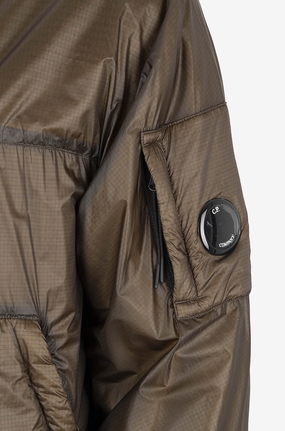 C.P. COMPANY Nada Shell insulating ripstop jacket Men GREEN 3