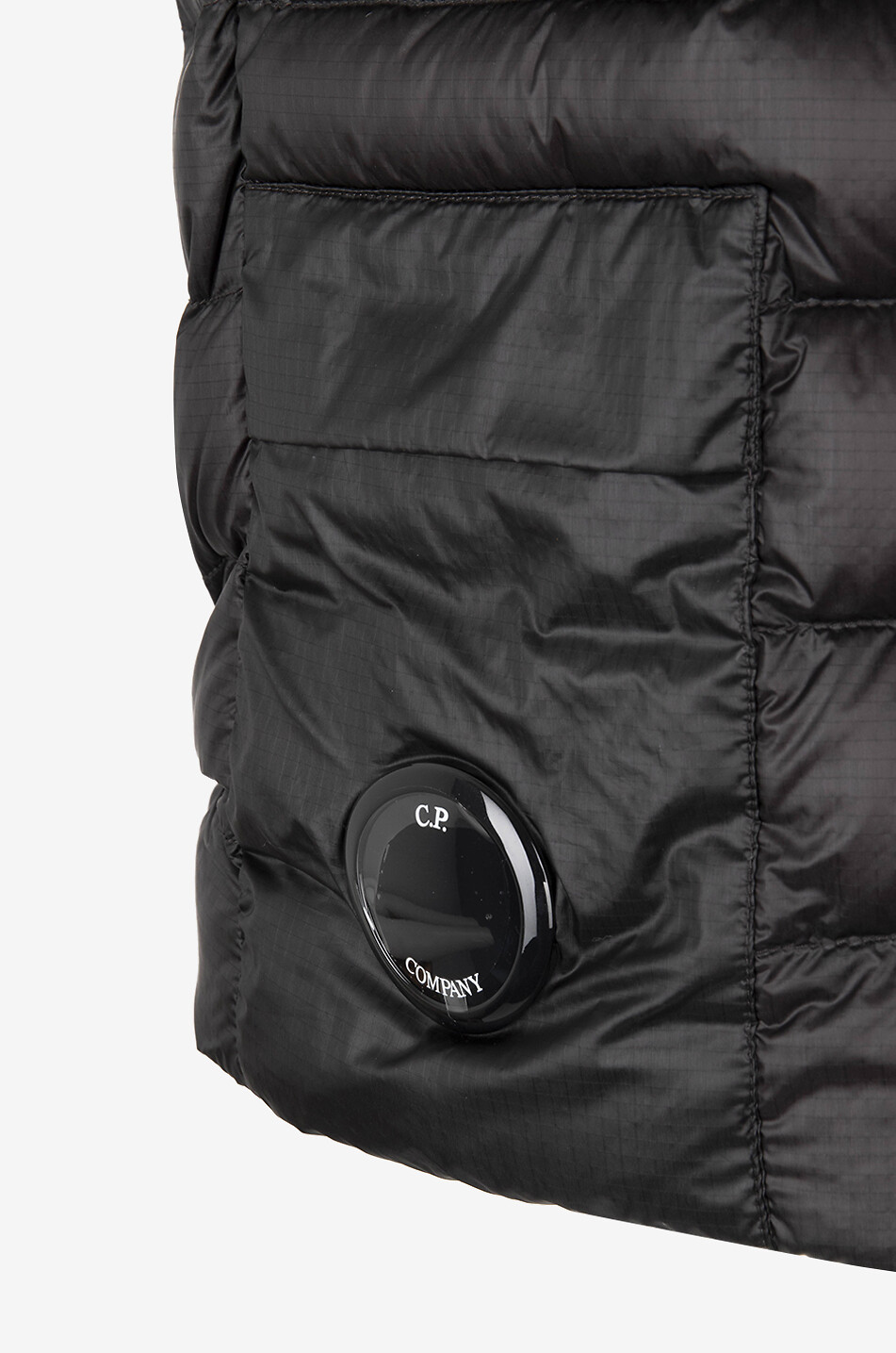 C.P. COMPANY Steppweste aus Ripstop D. D. Shell Herren SCHWARZ 3
