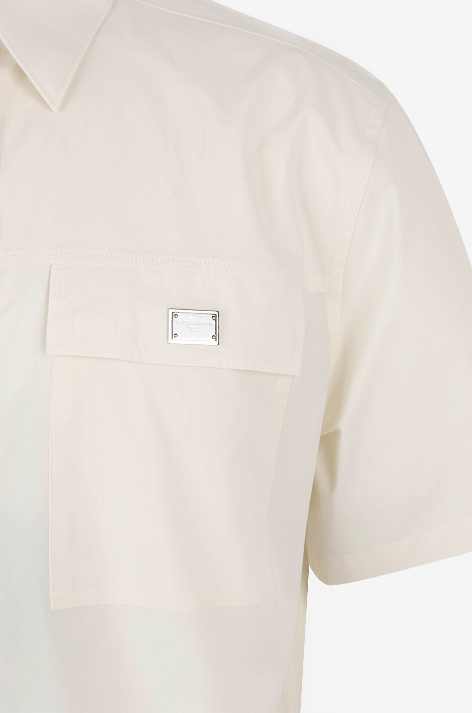 Chemise Dolce&Gabbana Rose Homme – Taille 16, 100% Coton, Fit Tailored, Neuf Sans étiquettes