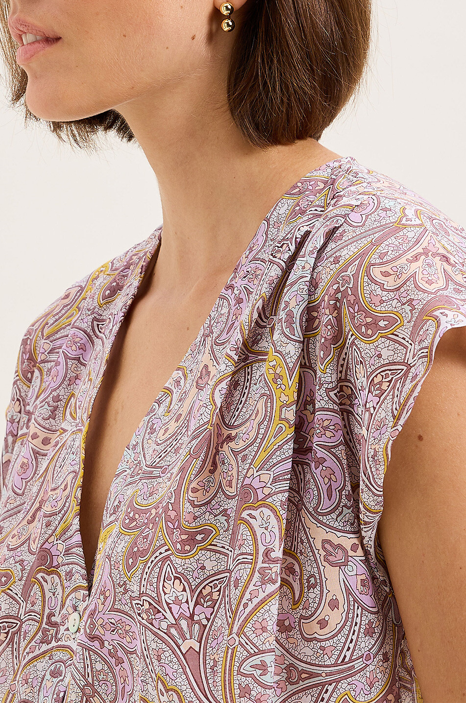 LAURENCE TAVERNIER Anais short pyjama set Women MULTI COLOURED 4