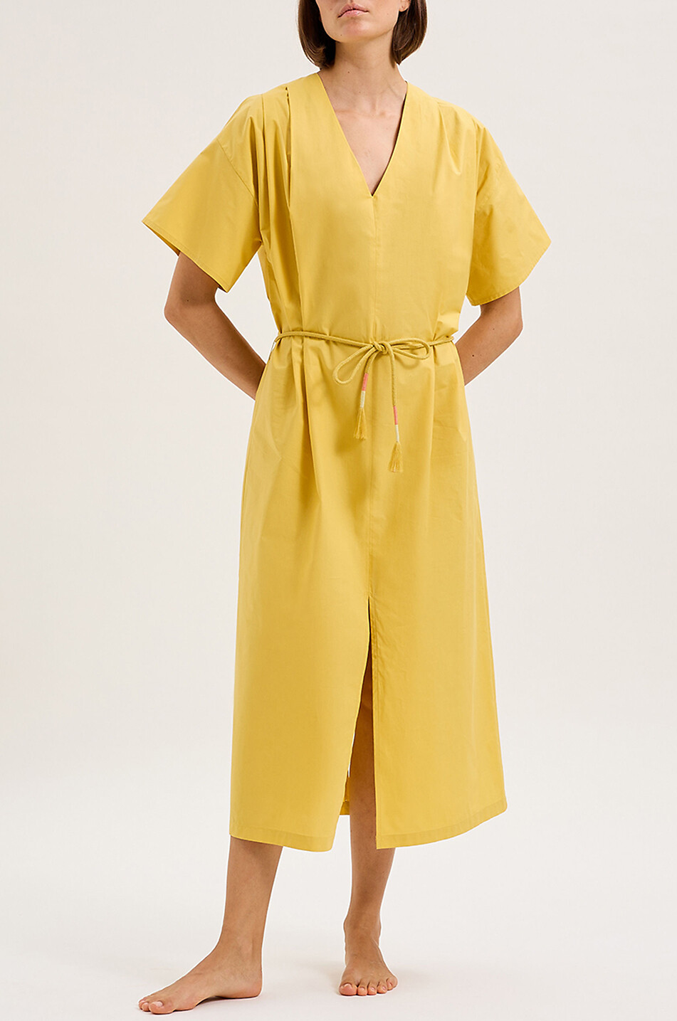 LAURENCE TAVERNIER Sixtine beach dress Women YELLOW 2