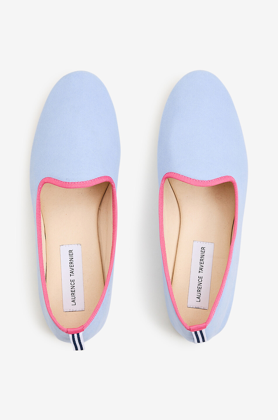 LAURENCE TAVERNIER Slippers in faux suede Women LIGHT BLUE 3