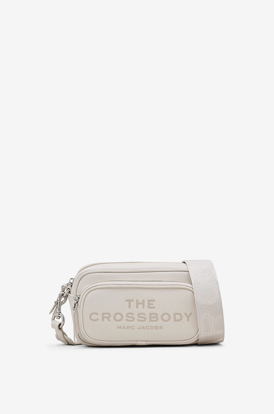 MARC JACOBS Umhängetasche aus genarbtem Leder The Crossbody Damen BEIGE 1