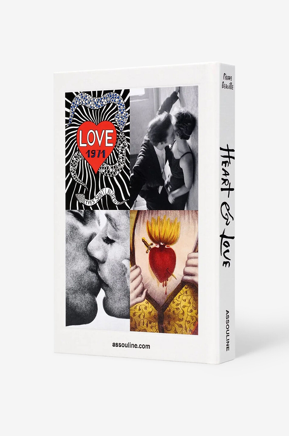 ASSOULINE Beau livre The Icons Collection Heart & Love Maison ROUGE 2