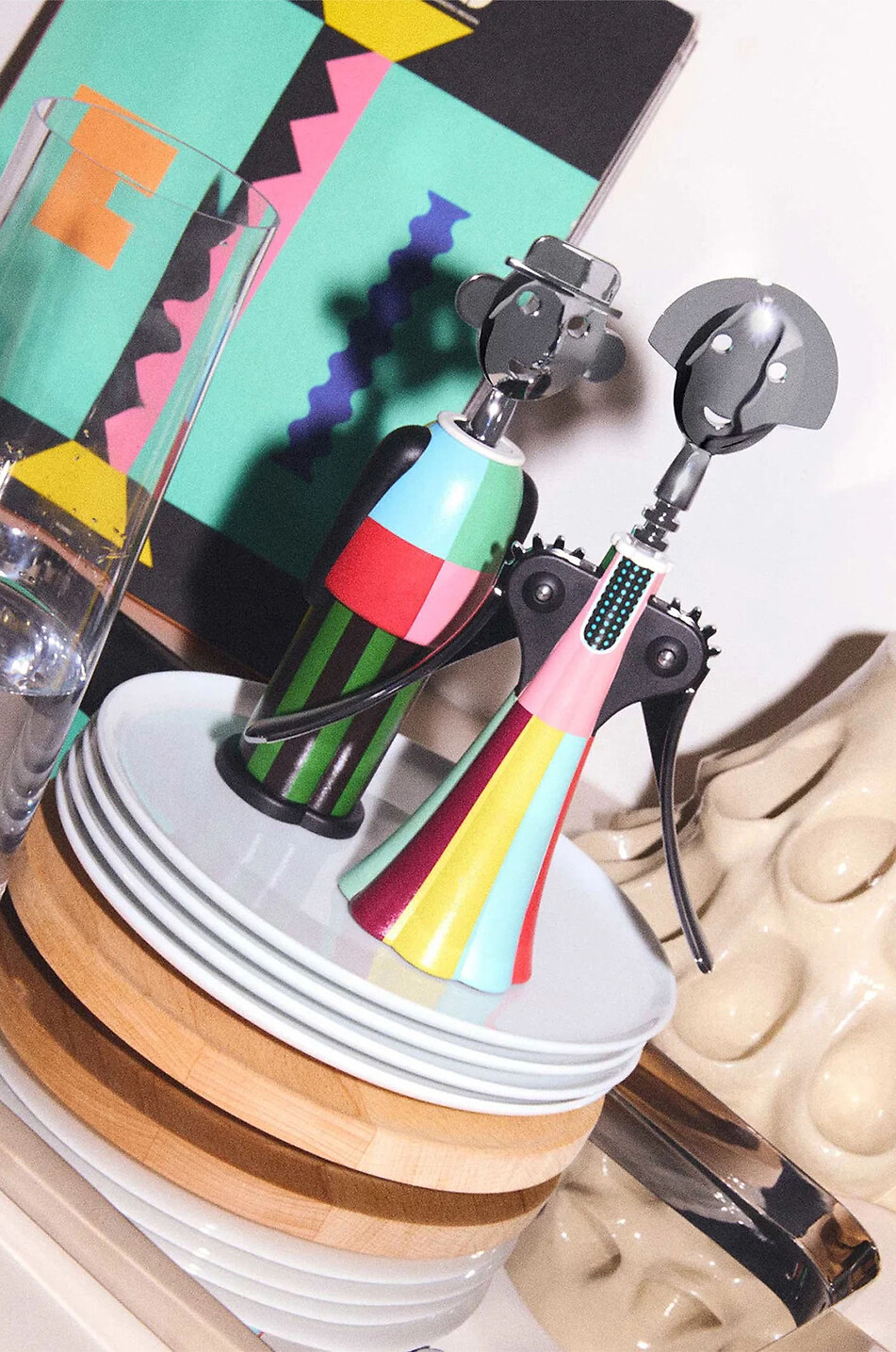 ALESSI Korkenzieher Anna G. Haus BUNT 3