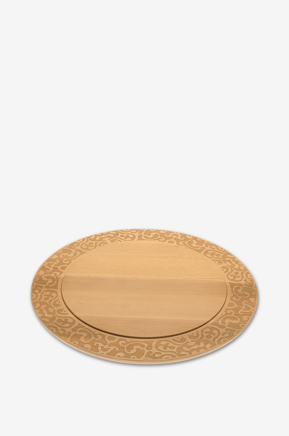 ALESSI Käseplatte aus Holz Dressed in Wood Haus Farblos 1