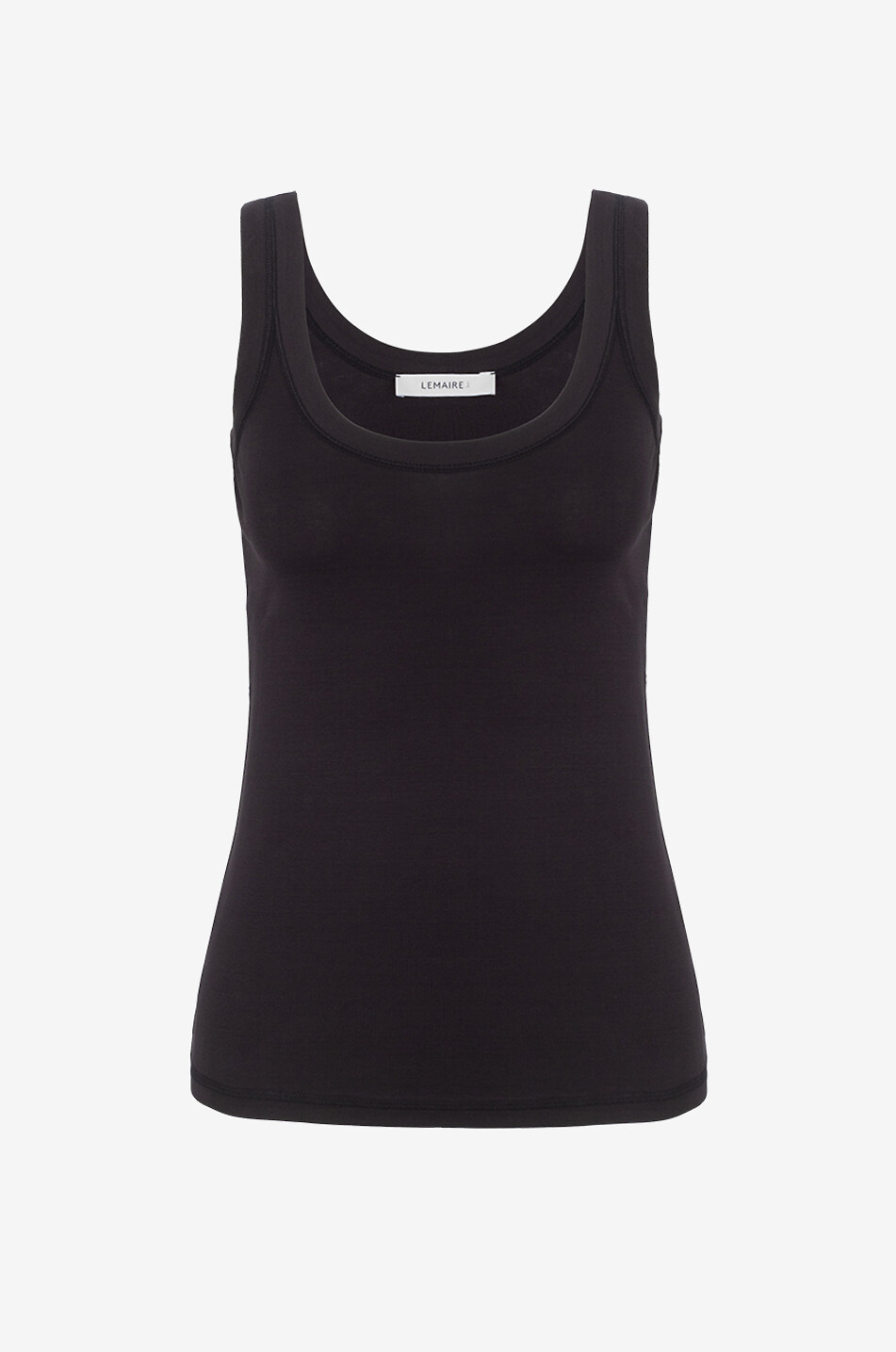 LEMAIRE Geripptes Jersey-Tanktop Damen SCHWARZ 1