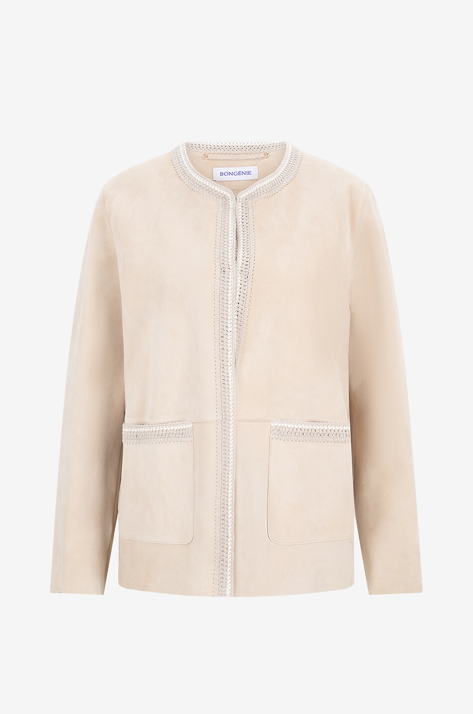 BONGENIE Wildlederjacke Anouck Damen BEIGE 1