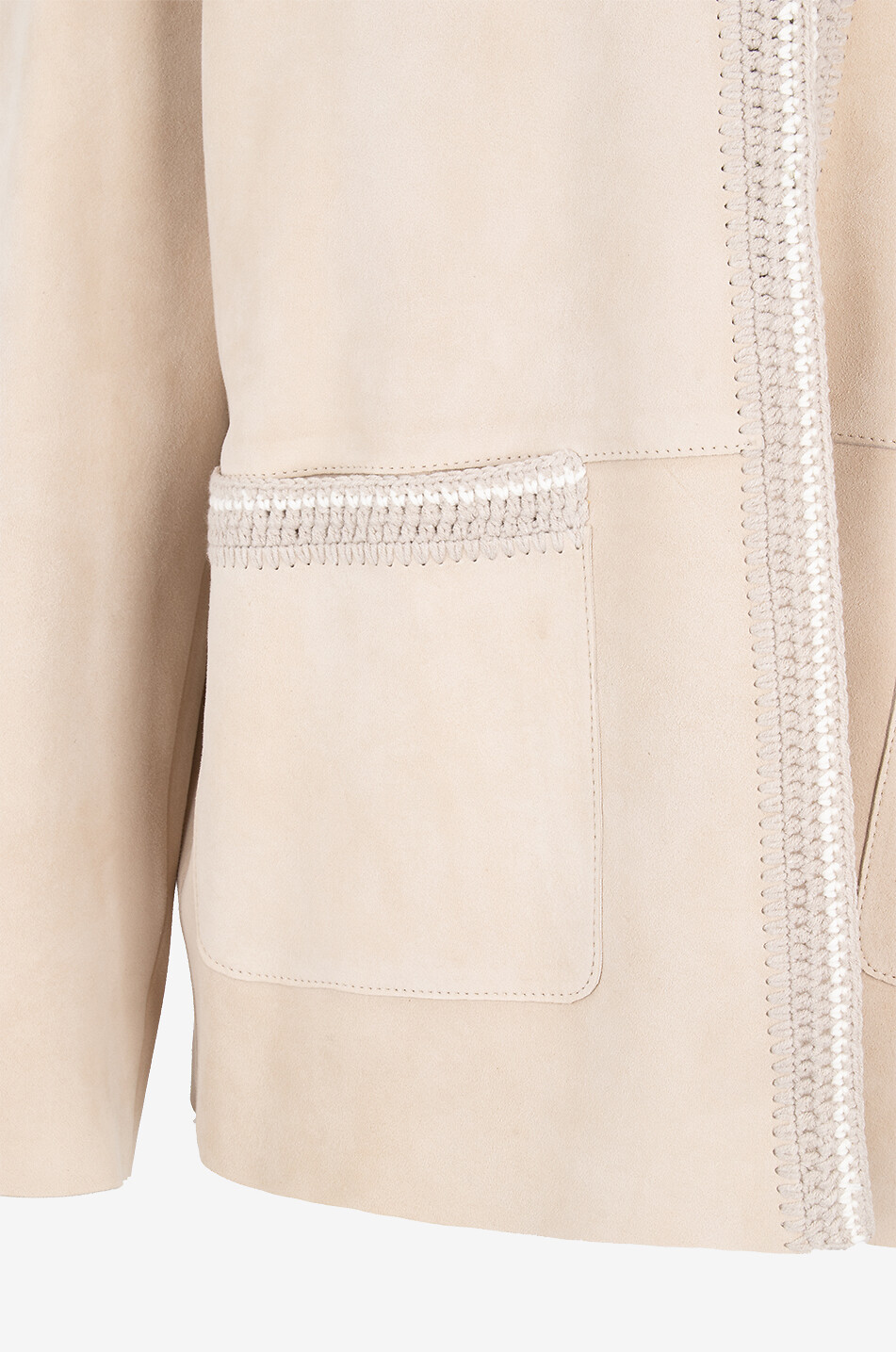 BONGENIE Wildlederjacke Anouck Damen BEIGE 3