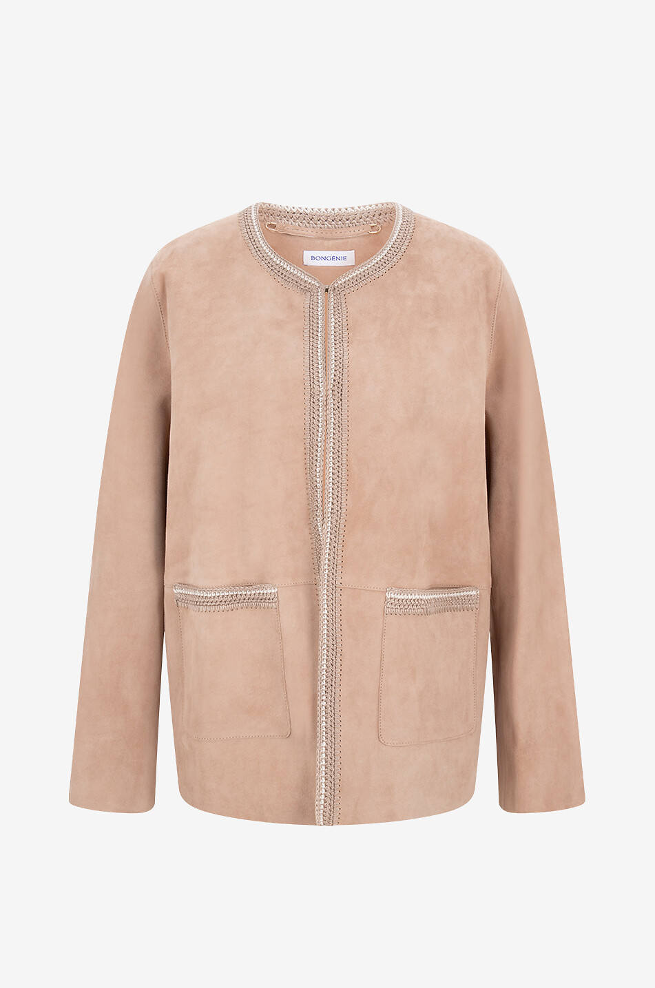BONGENIE Wildlederjacke Anouck Damen BRAUN 1