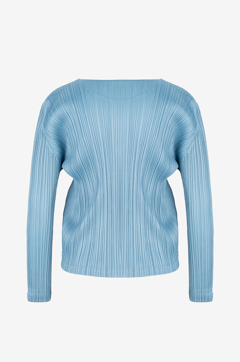 PLEATS PLEASE Langarm-Plissee-Top Montly Colors January Damen BLAU 2