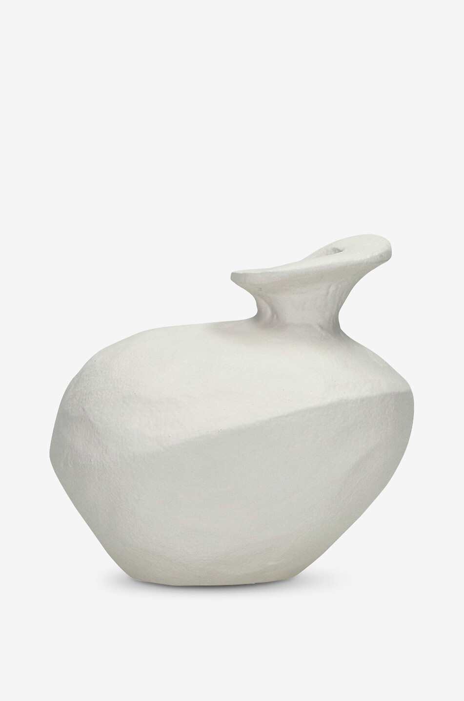 POMAX Trulli aluminium vase - H14 Home WHITE 1