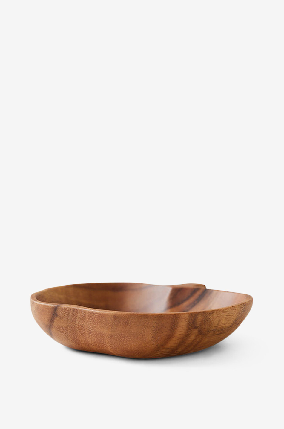 HKLIVING Schale in Apfelform Acacia M Haus BRAUN 2