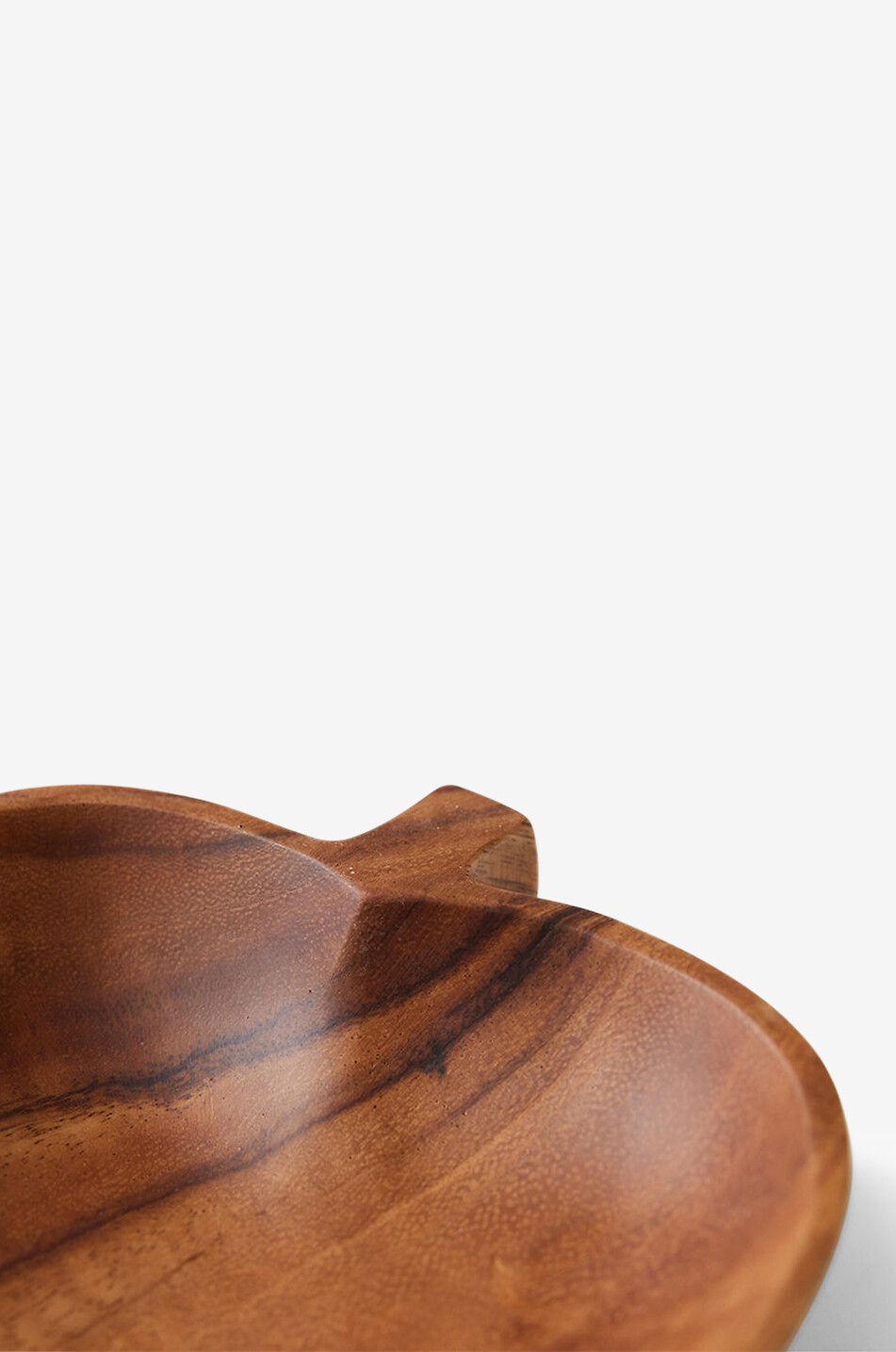 HKLIVING Schale in Apfelform Acacia M Haus BRAUN 5