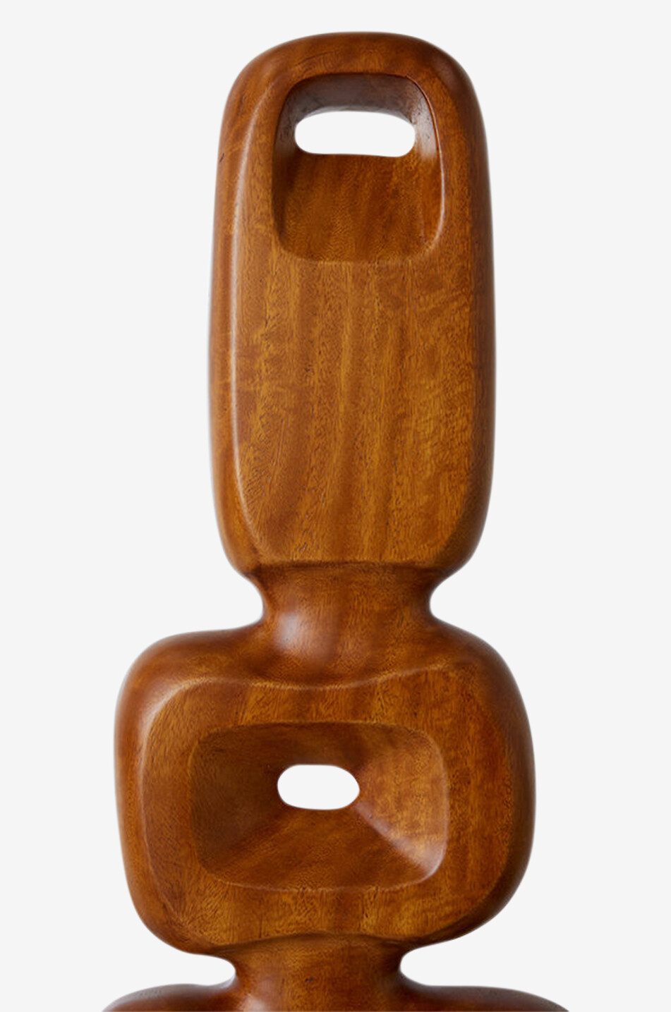 HKLIVING Holzskulptur Haus BRAUN 6