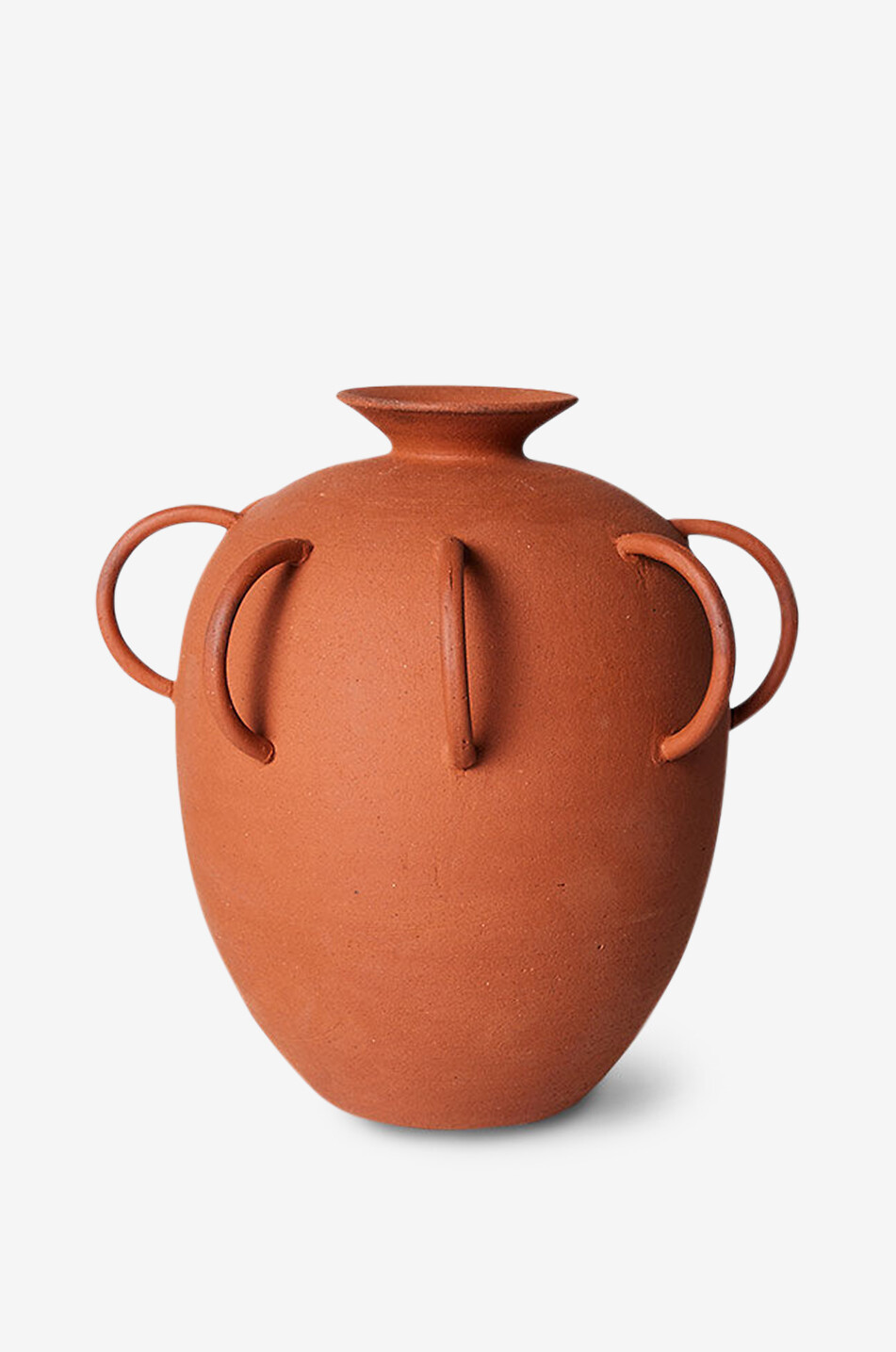 HKLIVING HK Objects terracotta vase with handles Home BROWN 1