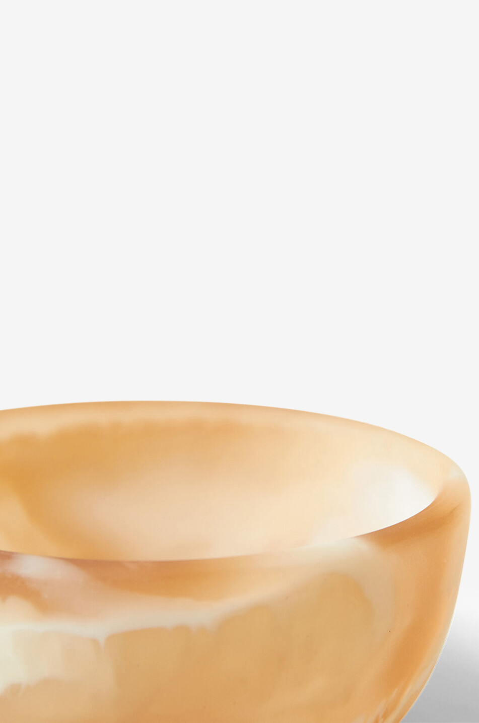HKLIVING Bol marbré Patio Caramel Maison BEIGE 5