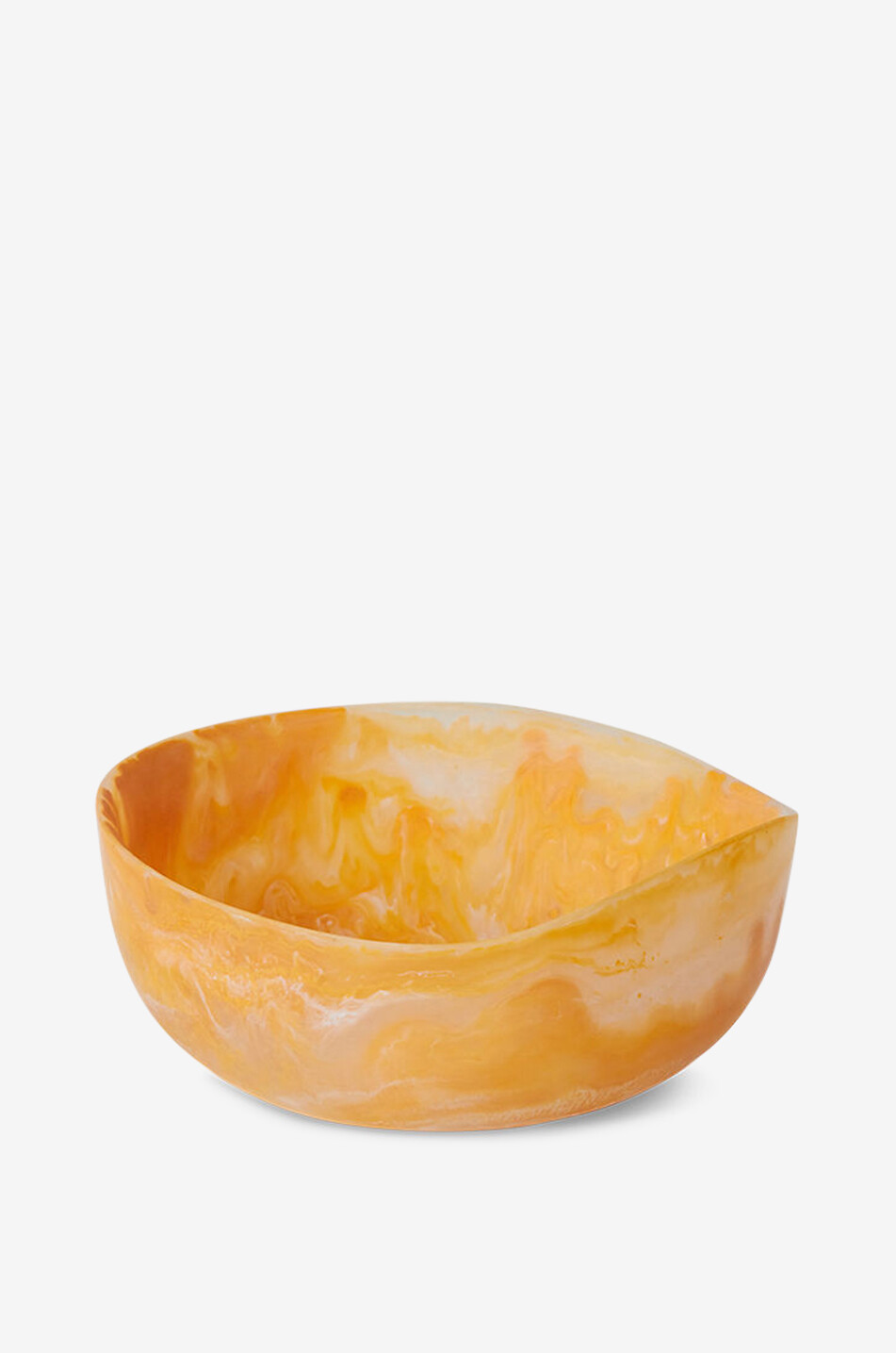 HKLIVING Saladier marbré Patio Orange Maison ORANGE 2