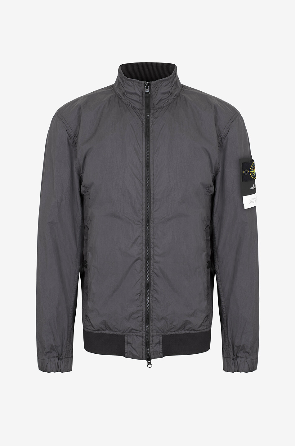 STONE ISLAND 4100037 Crinkle Reps-RNY lightweight bomber jacket Men DARK GREY 1