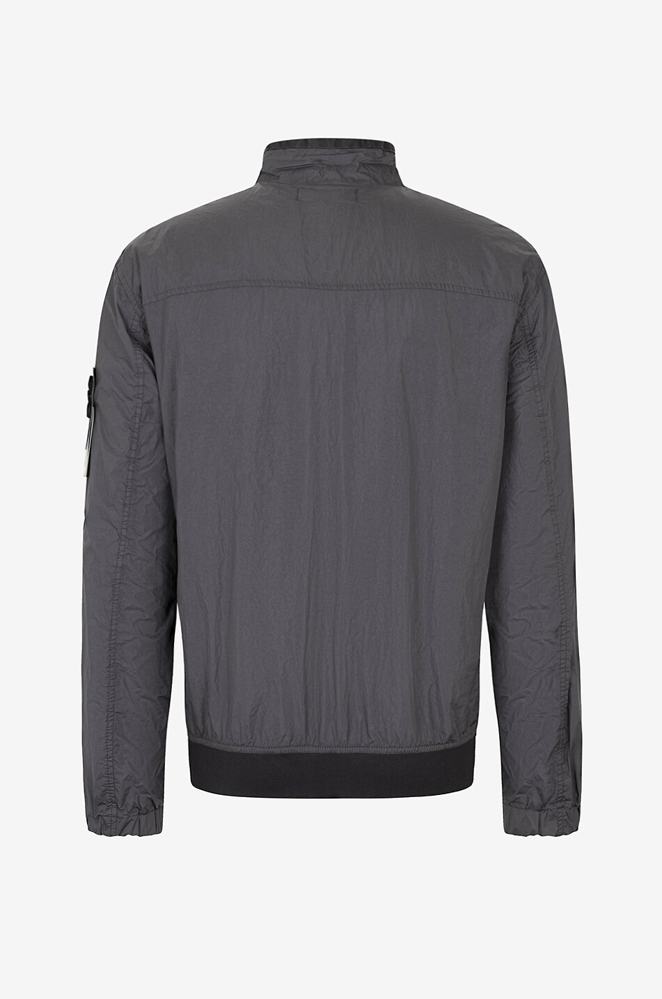 STONE ISLAND 4100037 Crinkle Reps-RNY lightweight bomber jacket Men DARK GREY 2