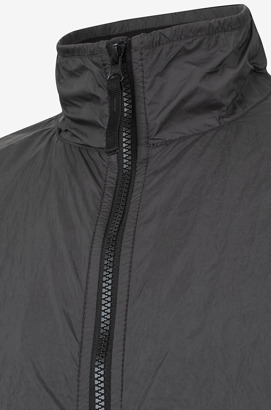 STONE ISLAND 4100037 Crinkle Reps-RNY lightweight bomber jacket Men DARK GREY 3