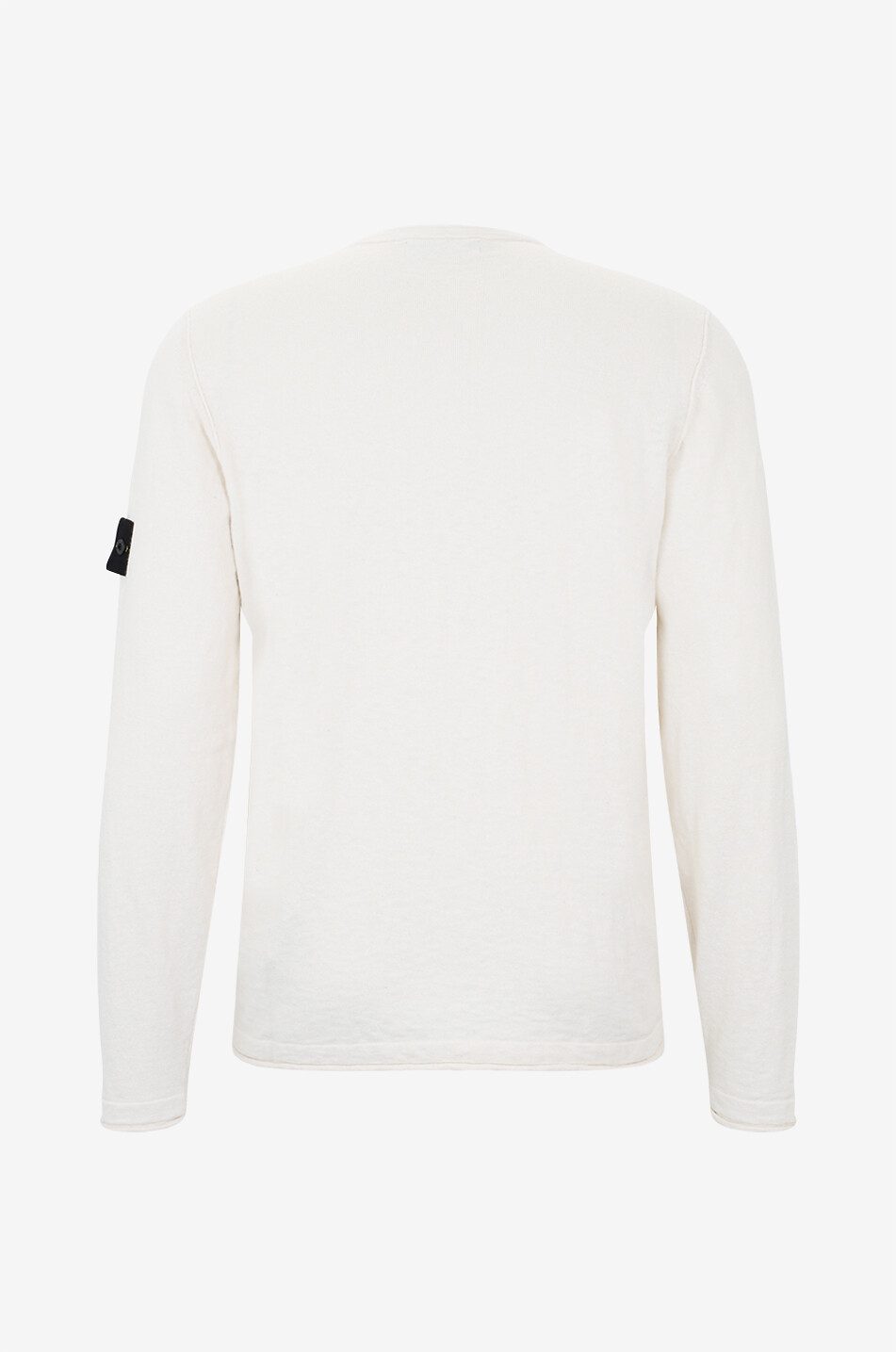 STONE ISLAND Pull à col rond en coton 5100052 Homme Beige clair 2